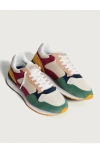 Hoff Mesh-panelled Sneakers In Burgundy