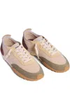 Hoff Quilted Panel Sneakers In Pink
