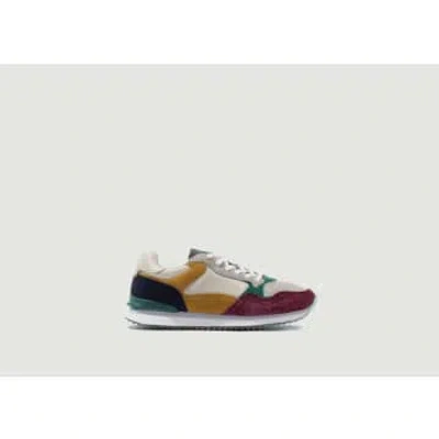 Hoff Sacramento Leather And Textile Sneakers In Multi