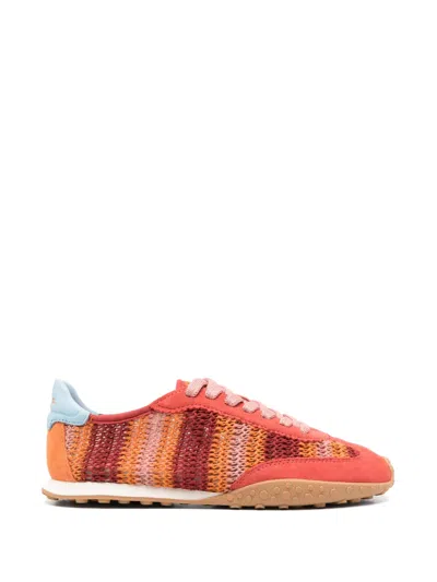 Hoff Striped Panelled Sneakers In Multi
