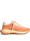 Hoff Suede Sneakers In Orange