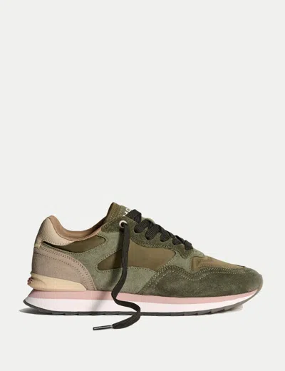 Hoff City Los Angeles Multicoloured Trainers In Brown
