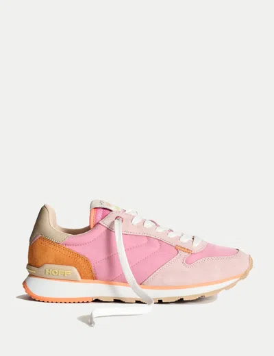 Hoff Women's Track & Field Trainers In Pink