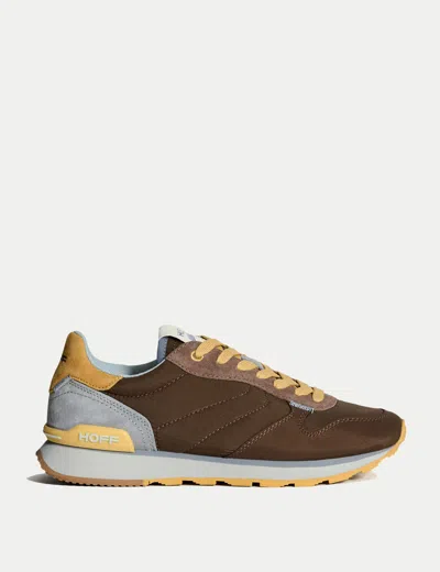 Hoff Women's Track & Field Trainers In Brown