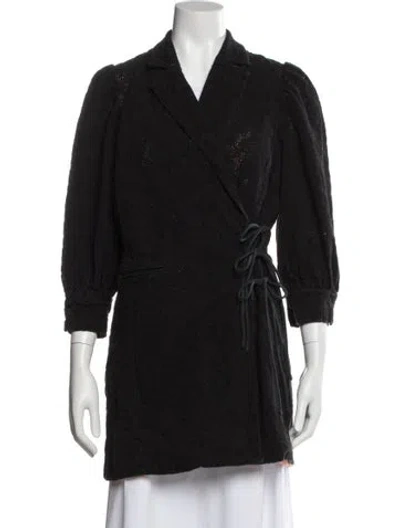 Pre-owned Hofmann Copenhagen Coat In Black