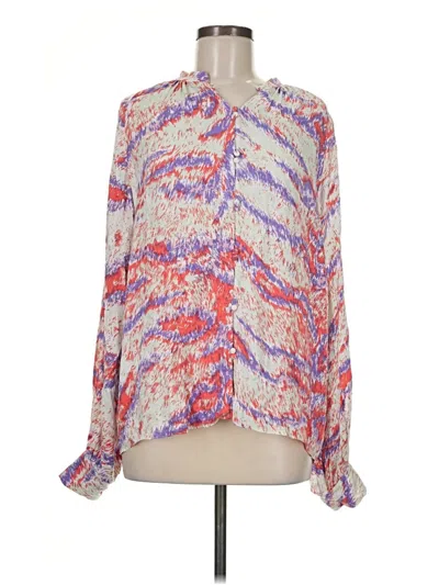 Pre-owned Hofmann Copenhagen Long Sleeve Blouse In Ivory