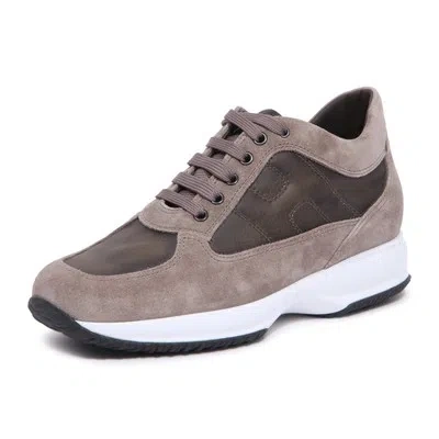 Pre-owned Hogan 0488as Sneaker Uomo  Interactive Man Shoes In Beige