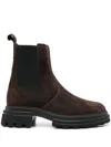 Hogan Chelsea Boots In Brown