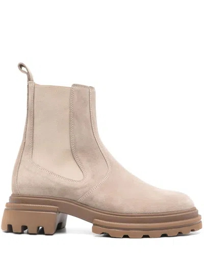 Hogan 10-storey Chelsea Boots In Grey