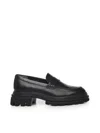 Hogan 10-storey Loafers In Black
