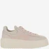 Hogan Stylish Sneakers With Platform Sole And Round Toe