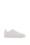 Hogan Round Toe Sneakers In White