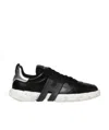 Hogan 3r Lace-up Sneakers In Black