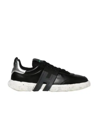 Hogan 3r Lace-up Sneakers In Black