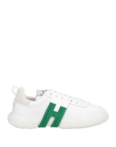 Hogan 3r Woman Sneakers White Size 7.5 Leather
