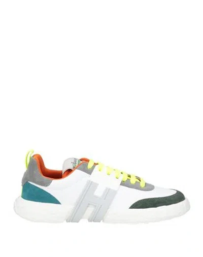 Hogan 3r Woman Sneakers White Size 8 Leather