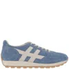 Hogan 86er Suede Sneakers Shoes In Blue