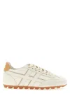 Hogan Nappa Leather Olympia Sneakers In White