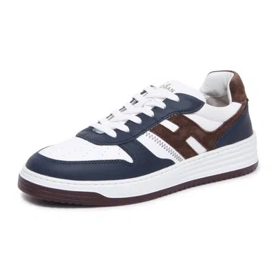 Pre-owned Hogan 9538at Sneaker Uomo  H630 Man Shoes In Blu