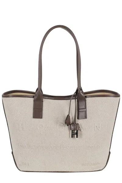 Hogan Address Shopping Piccola In Gray