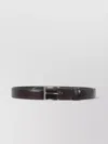 Hogan Adjustable Cotton Sweatshirt Belts In Black