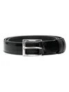 Hogan Adjustable Double Belt 30 Mm In Black