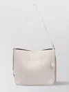 Hogan Adjustable Strap Leather Shoulder Bag In White