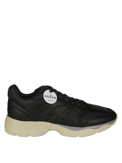 Hogan Allacc H Punzonato Sneakers In Black