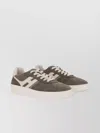 Hogan Lace-up Suede Sneakers With Memory Foam Insole