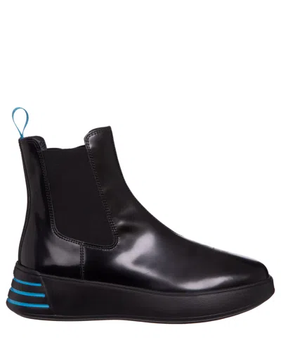 Hogan Ankle Boots In Black