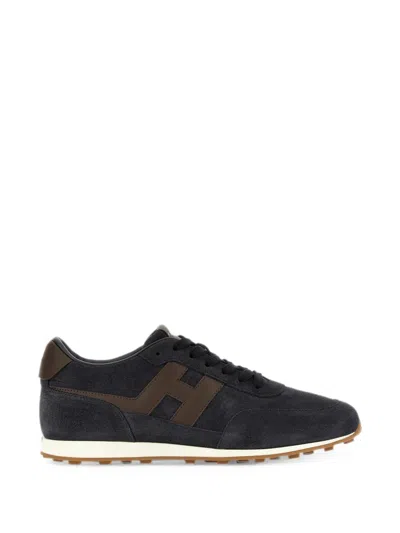Hogan Athletic Sneakers In Blue