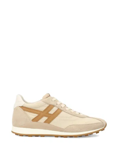 Hogan Suede H669 Allacciato Sneakers In Multi