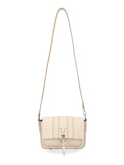 Hogan Crossbody Bag Woman Color Ivory In Neutral
