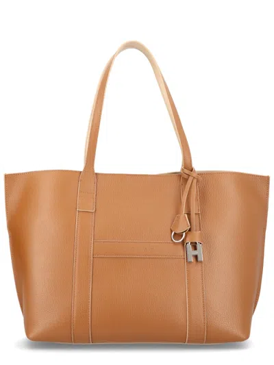 Hogan Bag  Script Medium In Brown