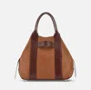 Hogan Structured Medium Shoulder Bag With Contrast Panels