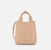 Hogan Mini Bag With 2 Handles And Removable Strap In Beige