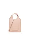 Hogan Mini Bag With 2 Handles And Removable Strap In Beige