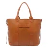 Hogan Medium Script Shopping Bag In Brown