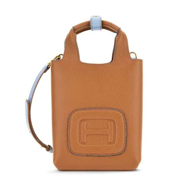 Hogan H-bag Shopping Bag Mini Brown