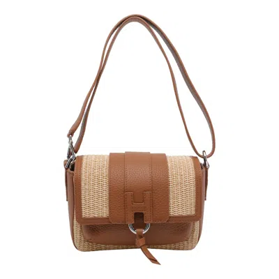 Hogan Trend Flap Shoulder Bag In Brown