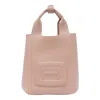 Hogan Mini Bag With 2 Handles And Removable Strap In Pink