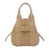 Hogan Handbag With Detachable Strap And Top Handles In Neutral