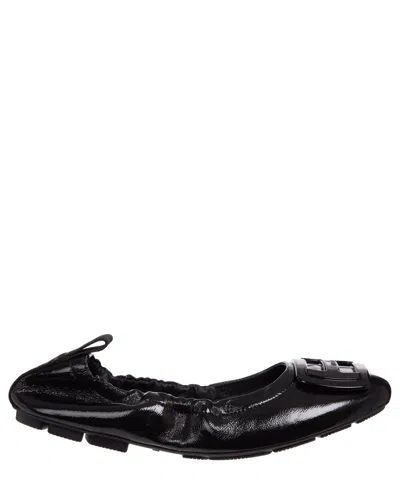 Hogan Ballet Flats In Black