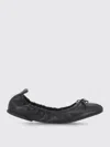 Hogan Ballet Flats  Woman Color Black In Black