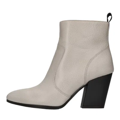 Hogan Beige Boots In Beige Chari