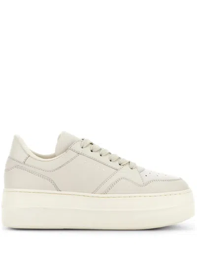 HOGAN BEIGE H670 PLATFORM SNEAKERS