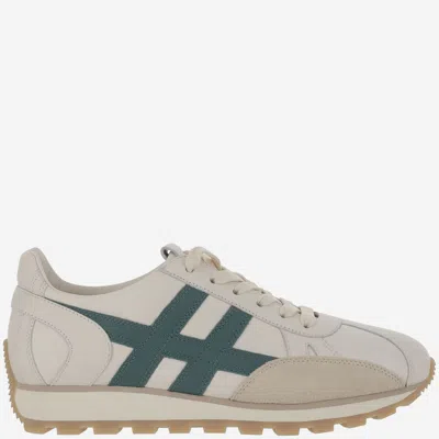HOGAN BEIGE LOGO SNEAKERS