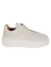 Hogan Beige Suede Low-top Sneakers With Memory Foam Footbed In Neutral