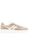 Hogan H630 Lace Up Sneakers In Neutrals