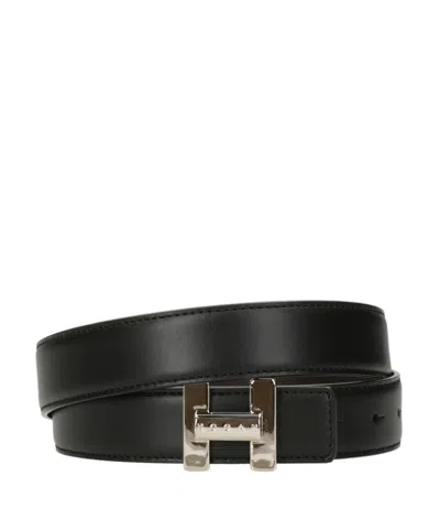 Hogan Belts Black+cocoa